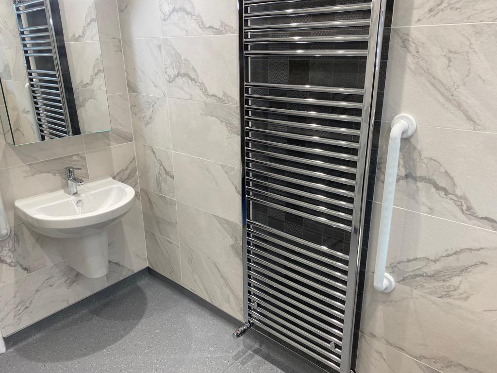 Vitra Wall Hung Basin & Semi Pedestal